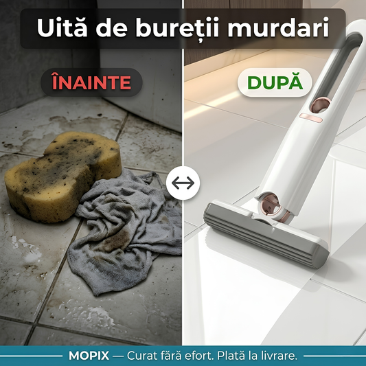 Mini Mop MOPIX®️ - Curăță Fără Să Te Murdărești